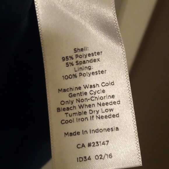 Talbots Paisley Sleeveless Flowing Dress - Size 12P - Picture 7 of 8